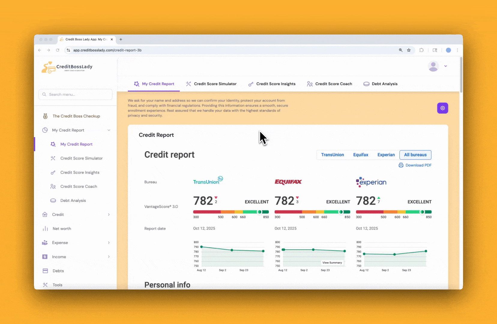 Personal Finance Tools Preview
